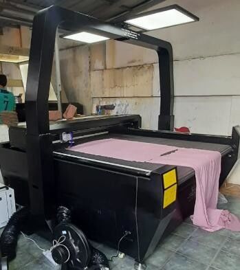 High Speed Galvo Laser Machine for Print Hijab / Scarf / Pashmina Dengan/ Handscarves