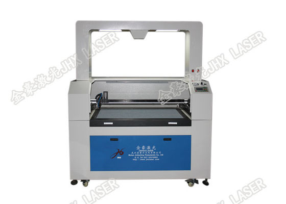 Automatic Edge Tracking CO2 Laser Cutter , Clothing Label Logo Laser Engraving Cutting Machine
