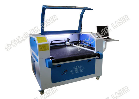 Automatic Embroidery Laser Cutting Machine For Garment Labels Jhx - 10080s