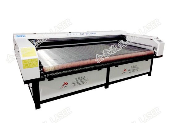 Elastic Knitted Lace Laser Cutting Machine 100w / 130w /150w Low Power Consumption