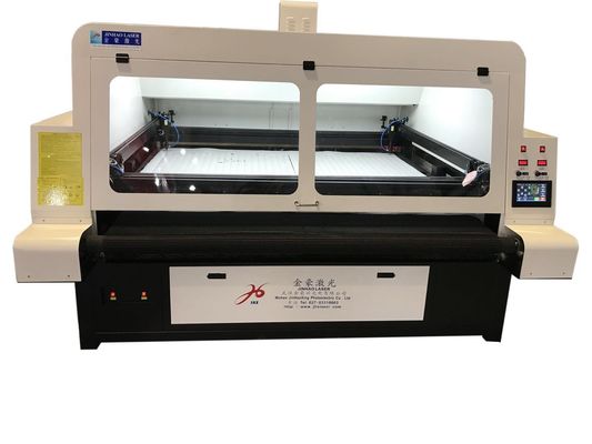 Custom Textile Laser Cutting Machine , High Precision Fabric Laser Cutter
