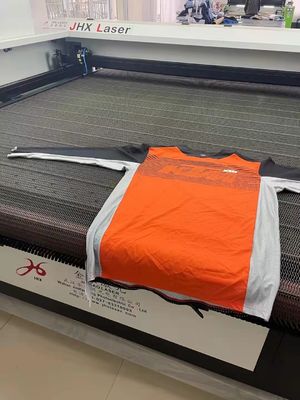 100W 130W Vision Laser Cutting Machine For Sportswear