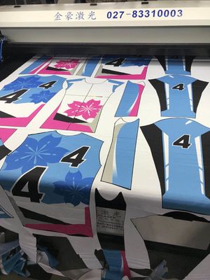 1800×1400mm Vision Camera Laser Machine 8-48m/Min Banner Vision Laser Cutting Machine