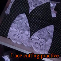 High Speed Lace Laser Cutting Machine With Extended Table JHX-12060S