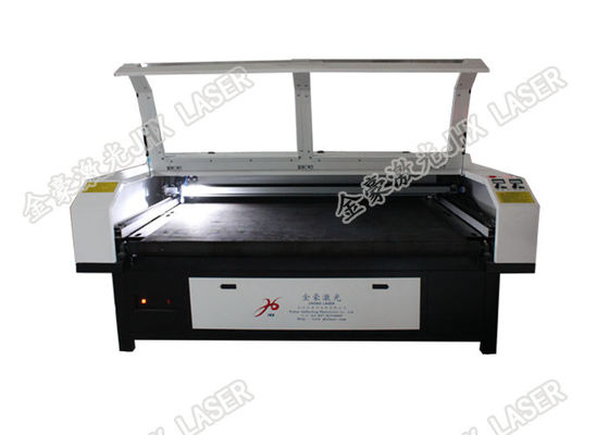 Polyester Fabric Vision Laser Cutting Machine For Flag Display Signage And Banner