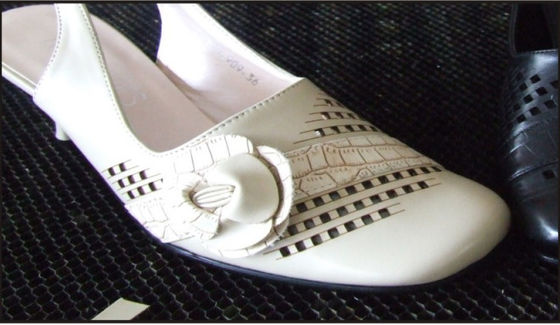 Shoe Pattern Leather Laser Engraving Machine Flex And Smart Process Way