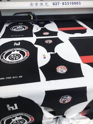 Sublimation Masks Cutting, Sublimation Fabric Industrial Laser Cutter , Co2 Laser Engraving Machine 100w