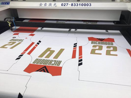Sublimation Masks Cutting, Sublimation Fabric Industrial Laser Cutter , Co2 Laser Engraving Machine 100w