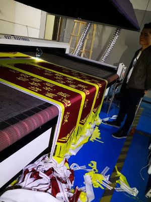 Large format Laser Cut Printed Advertising Flag Banner Light Box Tent