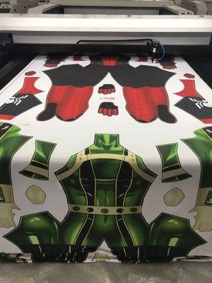 JHX-Multi heads Laser cutting in the textile and garment industry