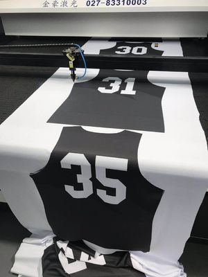 JHX-Multi heads Laser cutting in the textile and garment industry