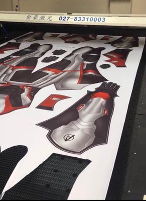 Large Format Vision Laser Machine For Jersey Cutting, curtain cutting