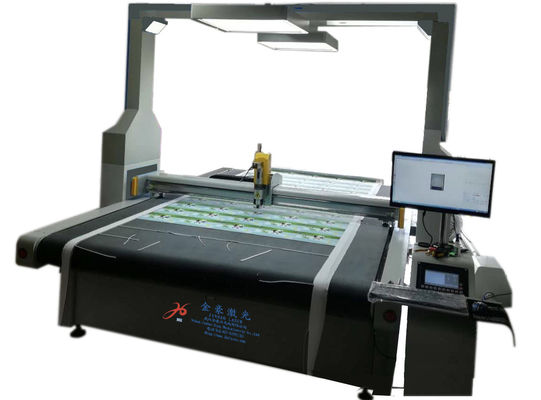 Microcomputer Control AC220V Knife Cutting Machine For Sportswear