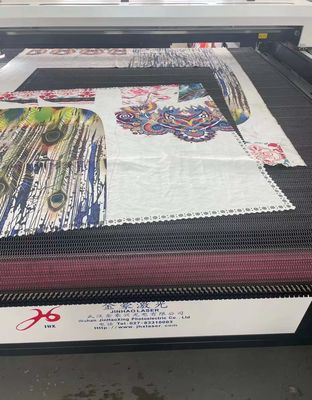 High Speed Galvo Laser Machine for Print Hijab / Scarf / Pashmina Dengan/ Handscarves