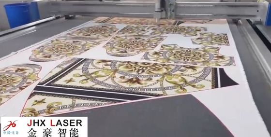 Automatic Knife Cutting Machine Fabric Leather Laser Cutting Machine Vision Camera